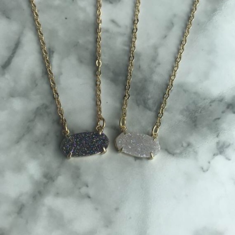 Kendra Scott Elaina Helga Inspired Druzy Necklace - Picture 7 of 8